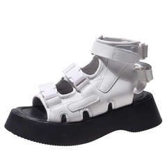 Sandy Buckle Platform Sandals