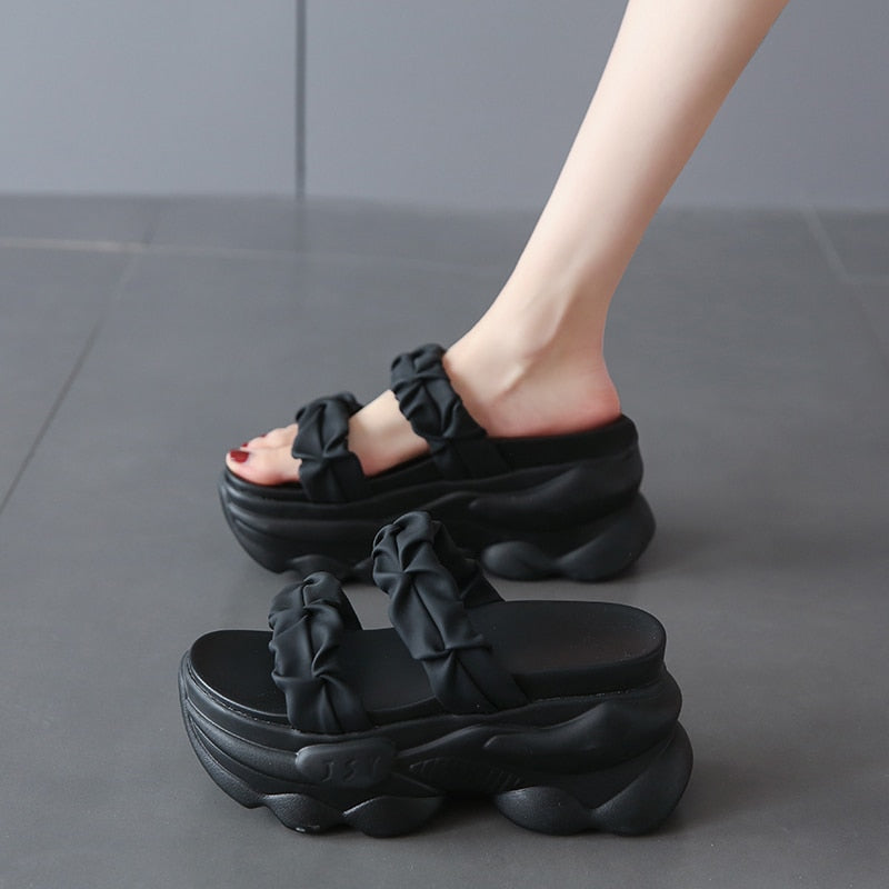 Aria Platform Slippers