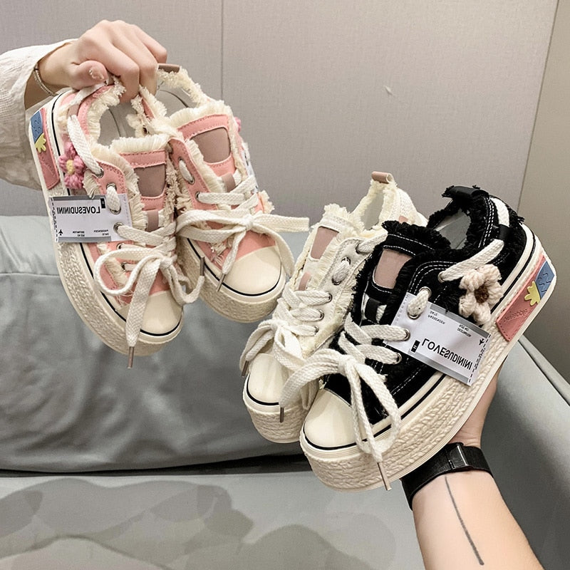 Flora Platform Sneakers