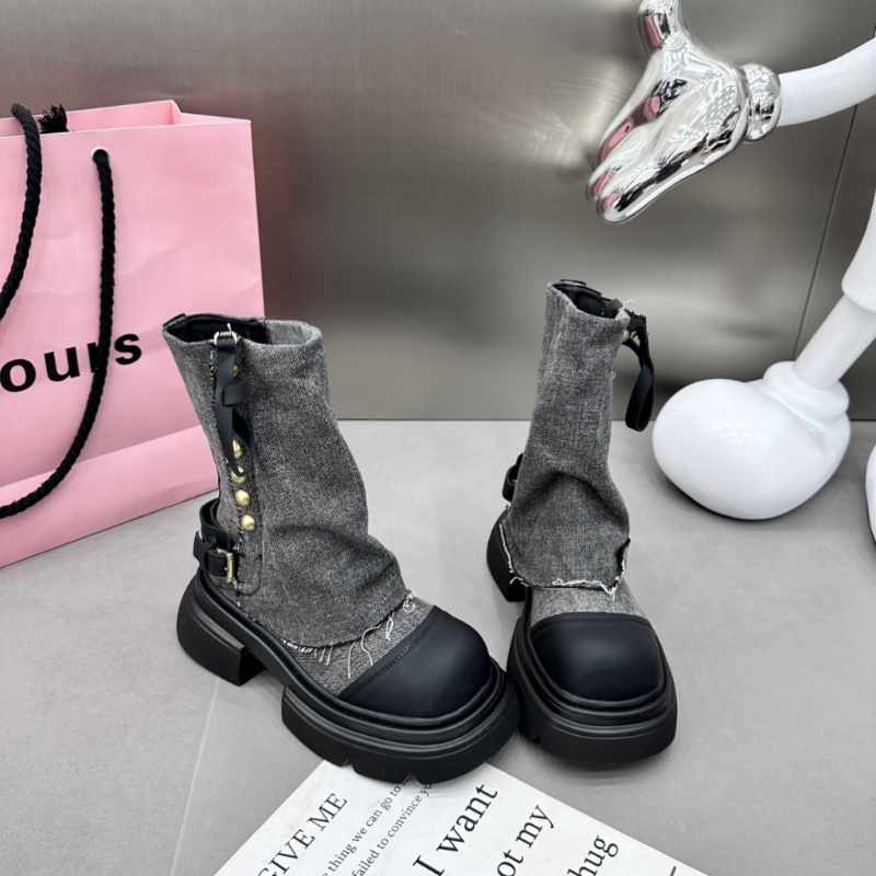 Perry Denim Boots