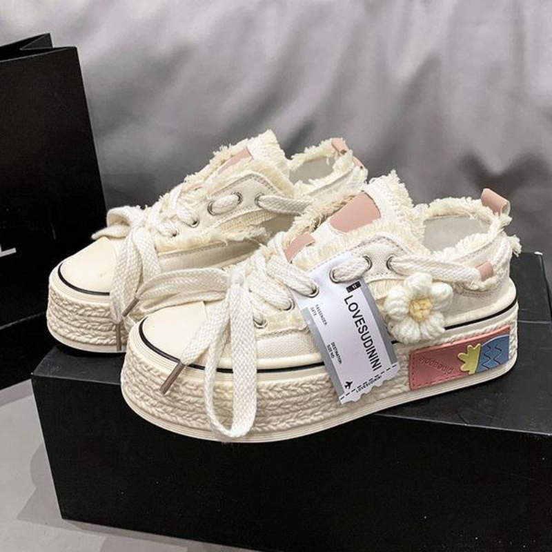 Flora Platform Sneakers