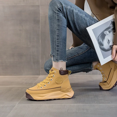 Crest Platform Booties