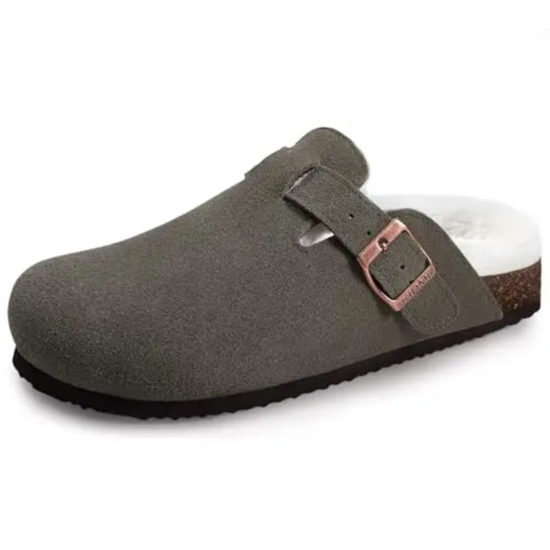 EarthTone Suede Slippers