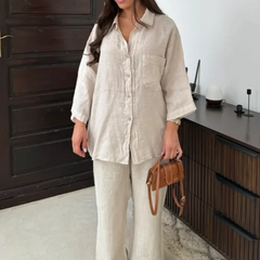 Leisure Linen Suit