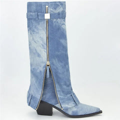 Syracuse Denim Boots