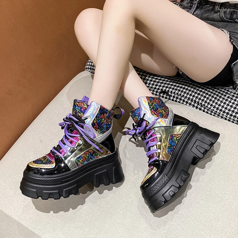 Techno Walk Chunky Boots