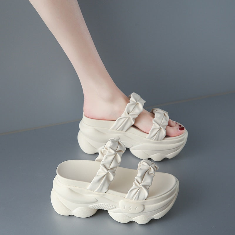 Aria Platform Slippers