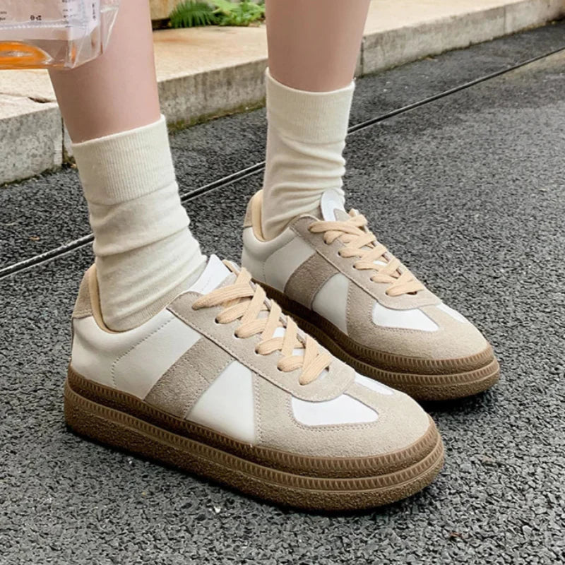 Apricot Twist Sneakers