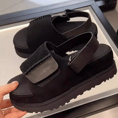 Side Seam Edgy Sandals