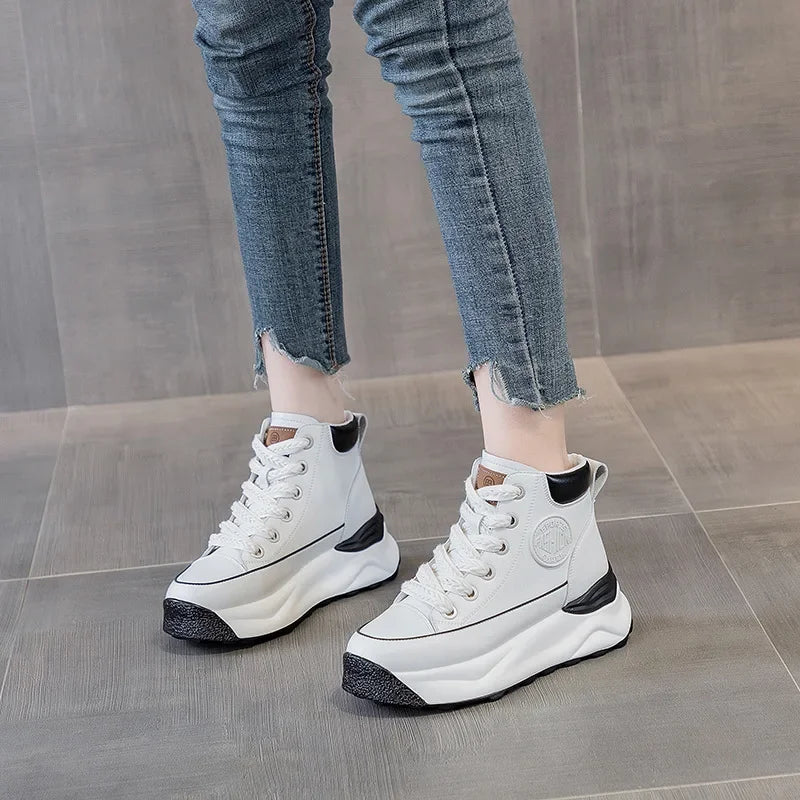 Crest Platform Booties
