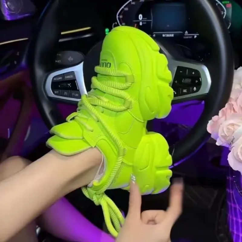 Star Neon Chunky Sneakers