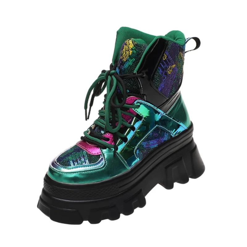 Techno Walk Chunky Boots
