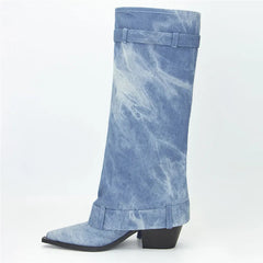 Syracuse Denim Boots