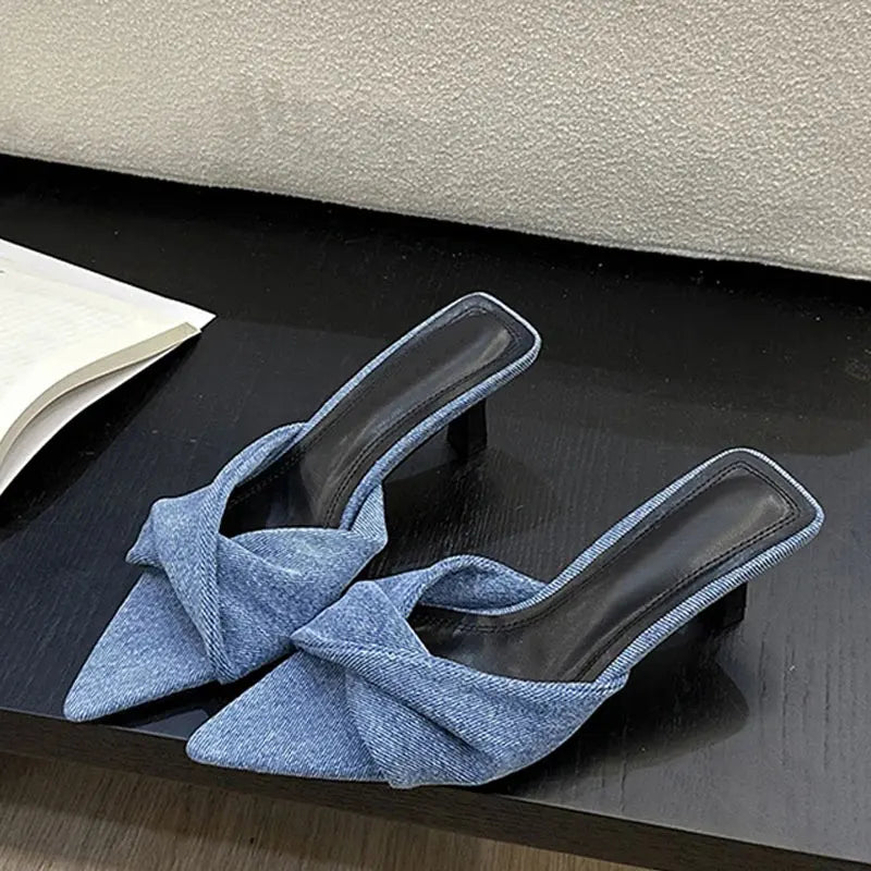Serpentine Pointed Sandals