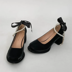Olivia Ankle Strap Party Pumps