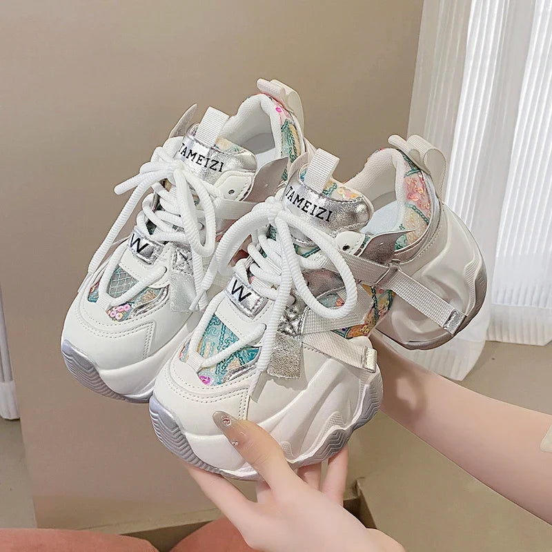 Stylish Stella Platform Sneakers