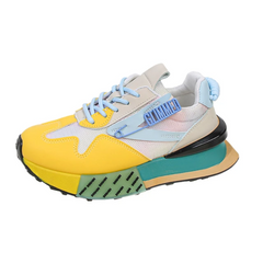 Glimmed Path Platform Sneakers