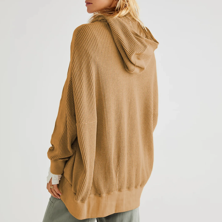 Waffle Wonderfall Zip-Up Hoodie