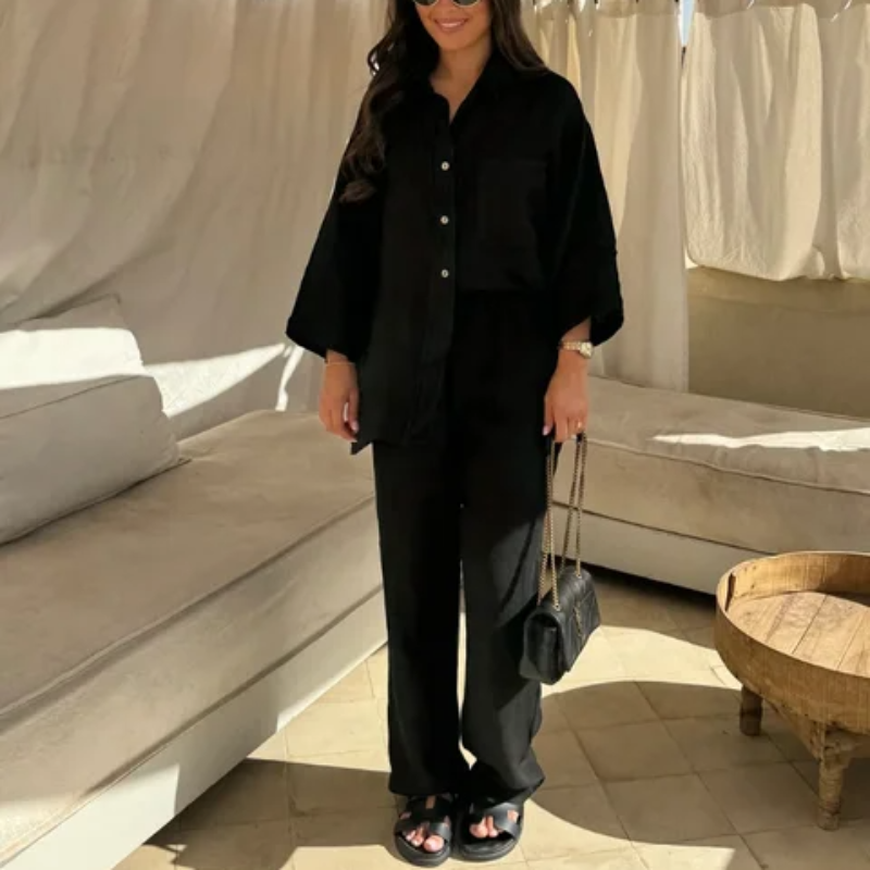 Leisure Linen Suit