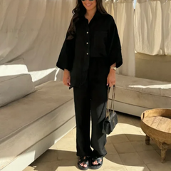 Leisure Linen Suit