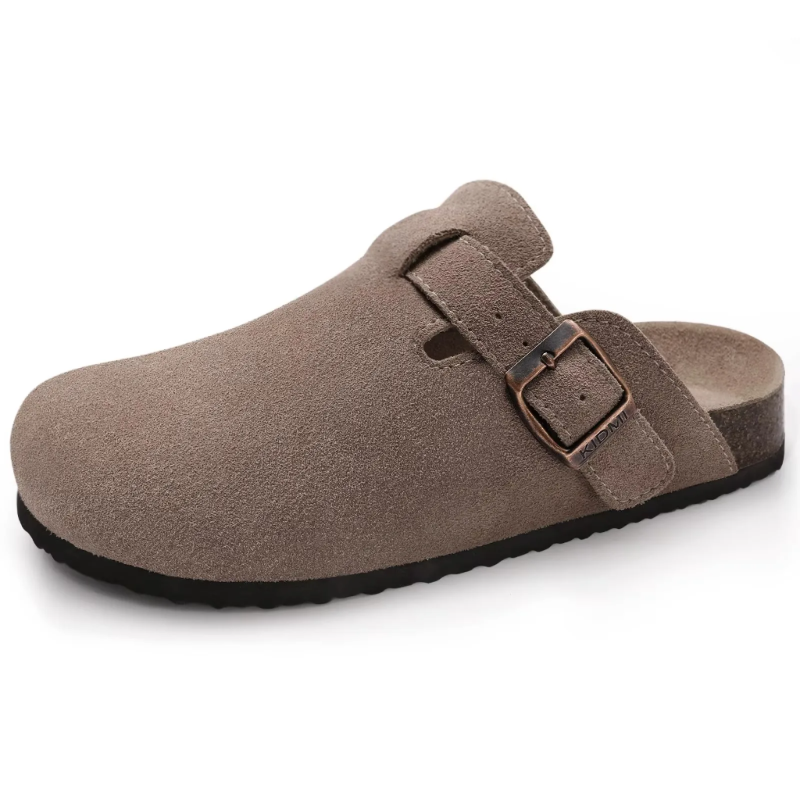 EarthTone Suede Slippers