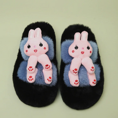 Funny Wild Plush Slippers