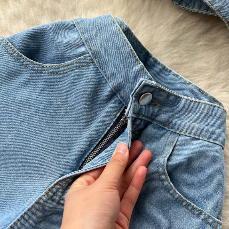 Robbie Two Piece Denim Set