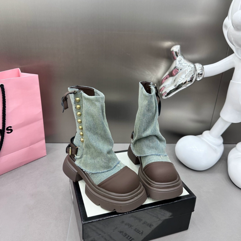 Perry Denim Boots