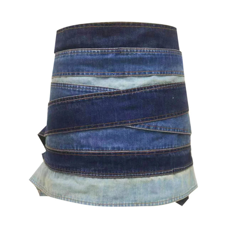 Astrid Bold Denim Skirt
