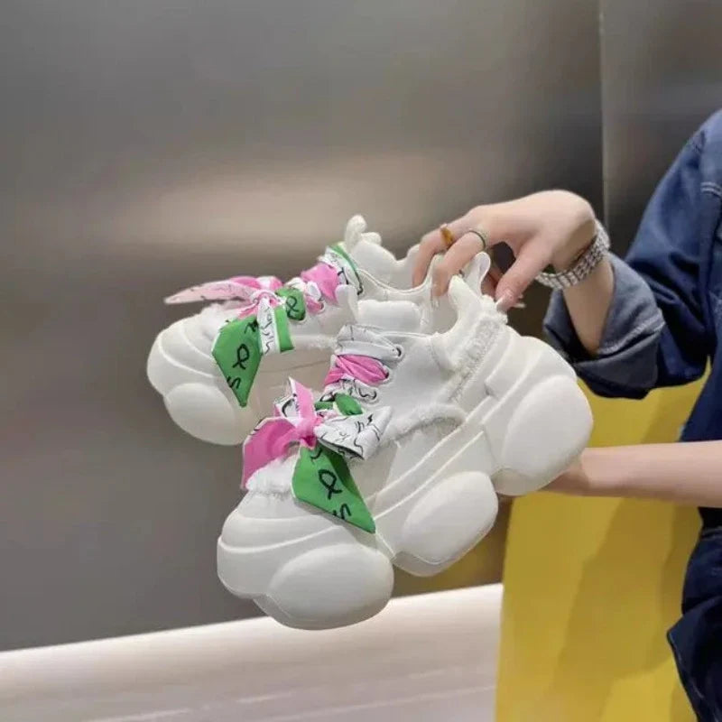 Bombi Chunky Platform Sneakers