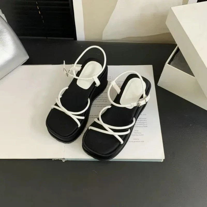 Petra Platform Sandals