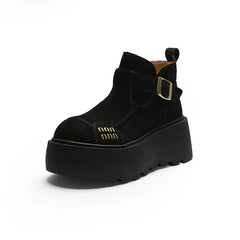 SkyLift Suede Ankle Boots