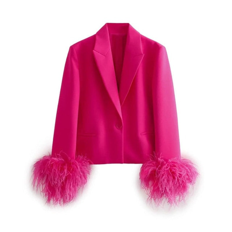 Pom Pom Barbie Blazer