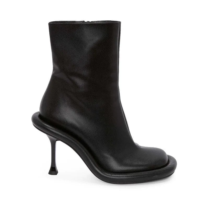 Skyline Blue High Heel Boots