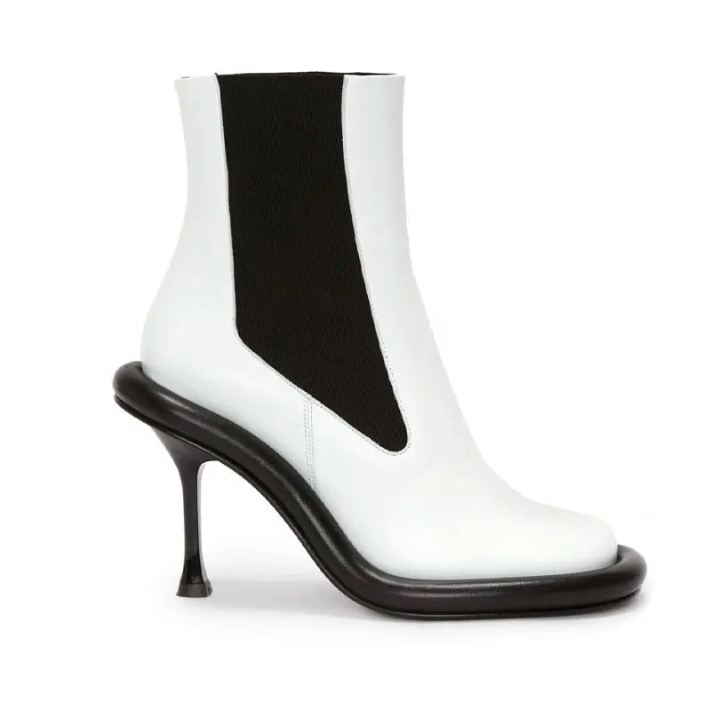 Skyline Blue High Heel Boots