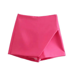 Sleek Zipper Skirt