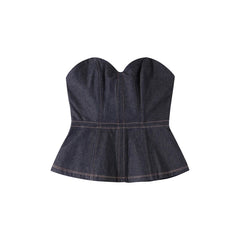 LuxeFit Denim Set