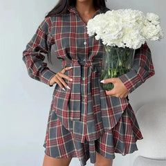 PlaidEuphoria Mini Skirt
