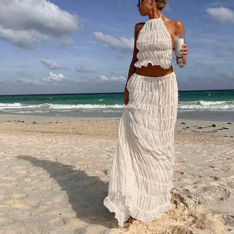 LunaFlair Backless Set