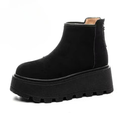 FrostStep Suede Ankle Boots