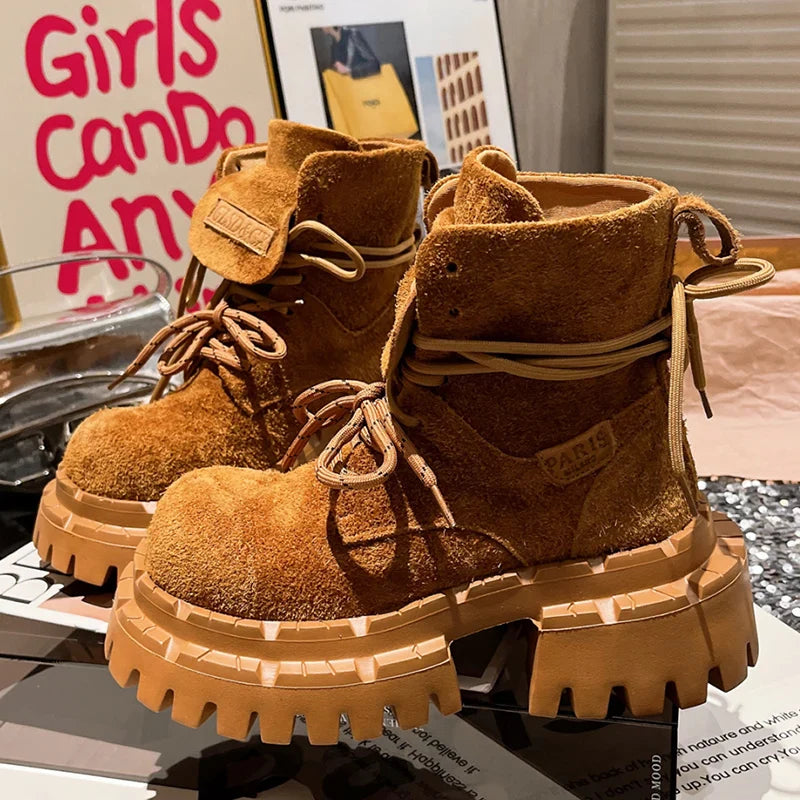 TerraLift Suede Boots