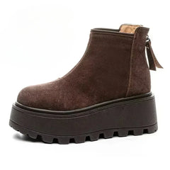 FrostStep Suede Ankle Boots