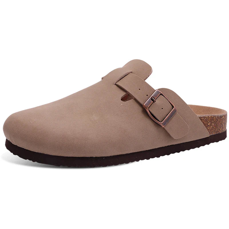 EarthTone Suede Slippers