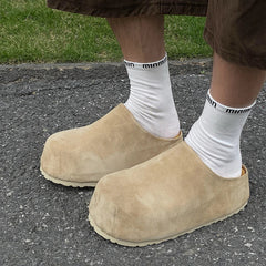 GentlemanRise Suede Slippers